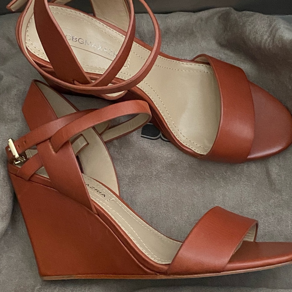 BCBG Wedge Sandals size 6.5M